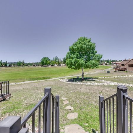 Ruidoso Golf Condo - Patio, Fire Pit And Mtn View! Exterior foto