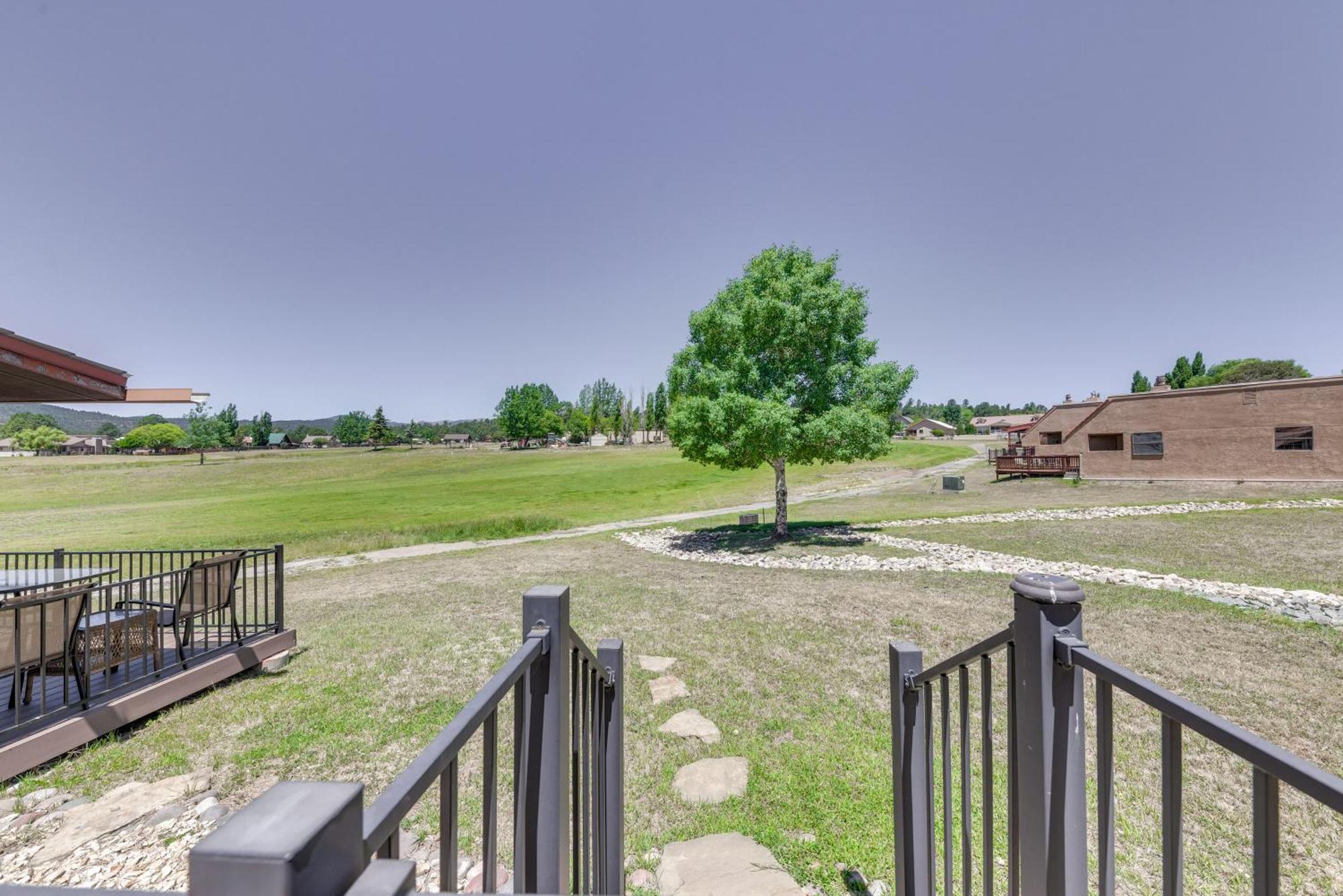 Ruidoso Golf Condo - Patio, Fire Pit And Mtn View! Exterior foto