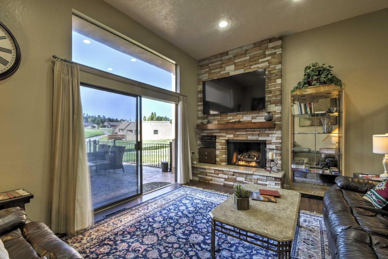 Ruidoso Golf Condo - Patio, Fire Pit And Mtn View! Exterior foto